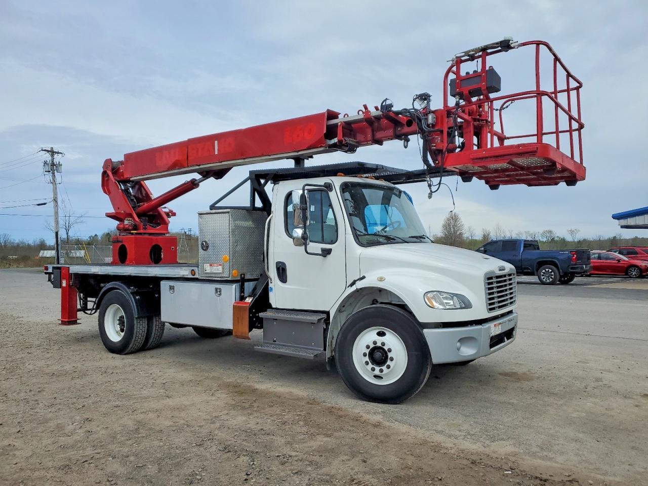 2019 Freightliner Business Class M2 Cable Placer Bucket Truck