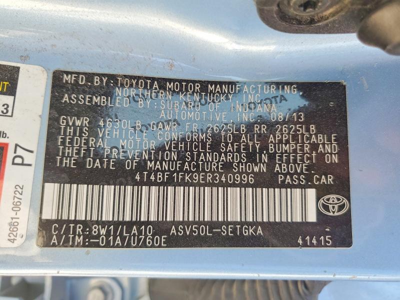 2014 Toyota Camry xle