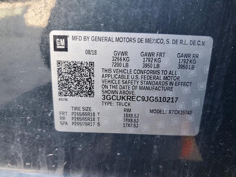 2018 Chevrolet Silverado K1500 LT