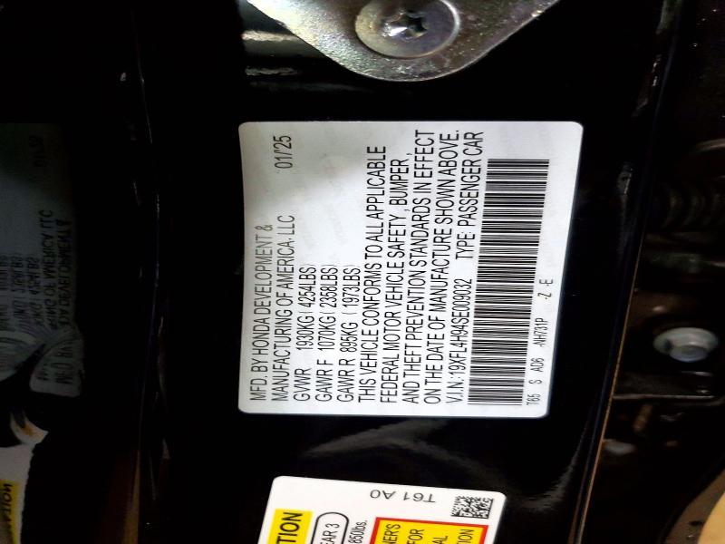 2025 Honda Civic Sport Touring