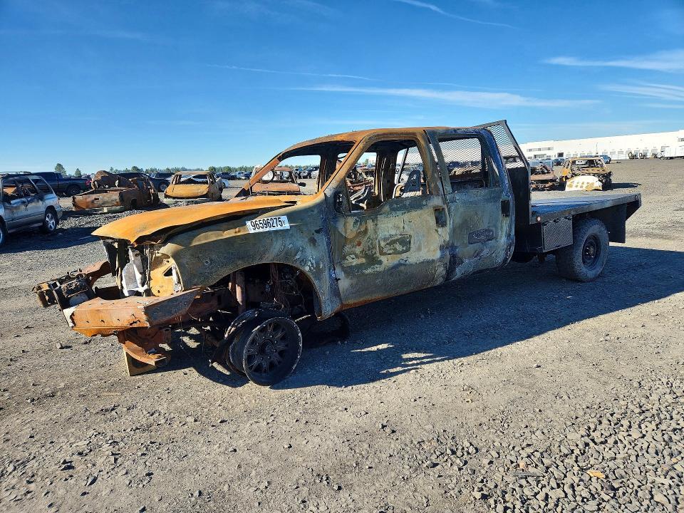 2001 Ford 2002 Ford F350 Super Duty Flatbed Truck