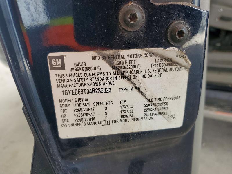 2004 Cadillac Escalade Luxury