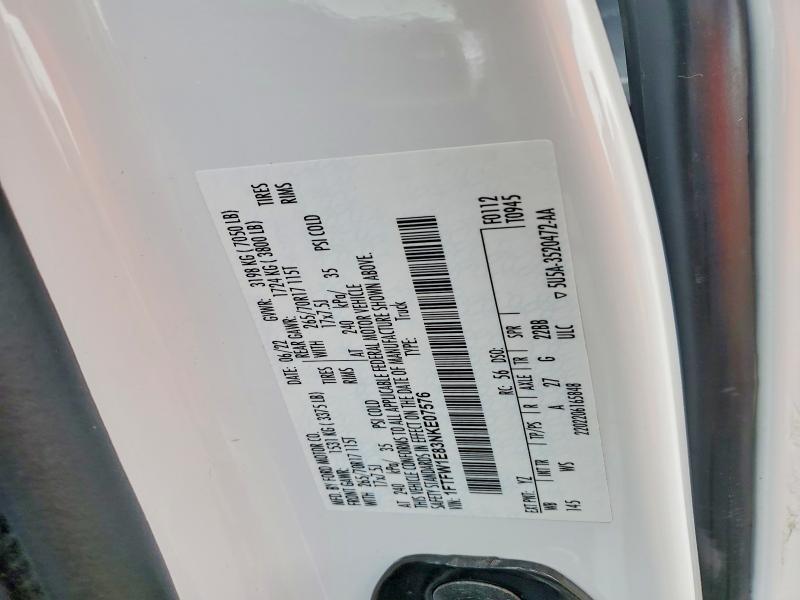 2022 Ford F150 Supercrew