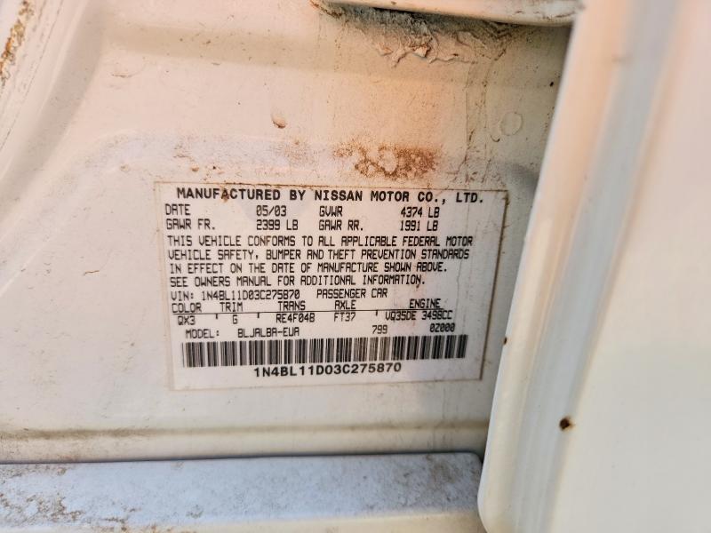 2003 Nissan Altima se