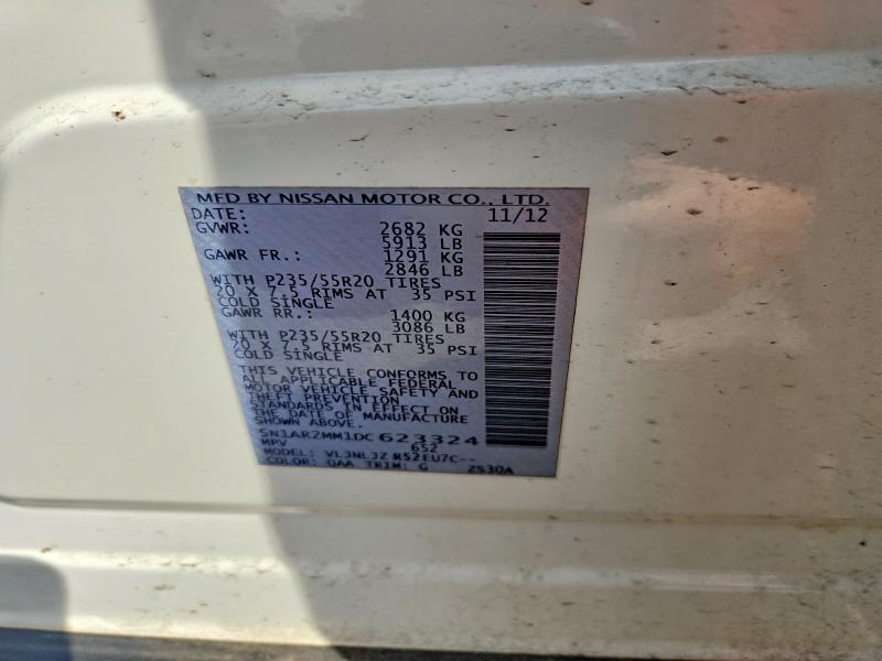 2013 Nissan Pathfinder s