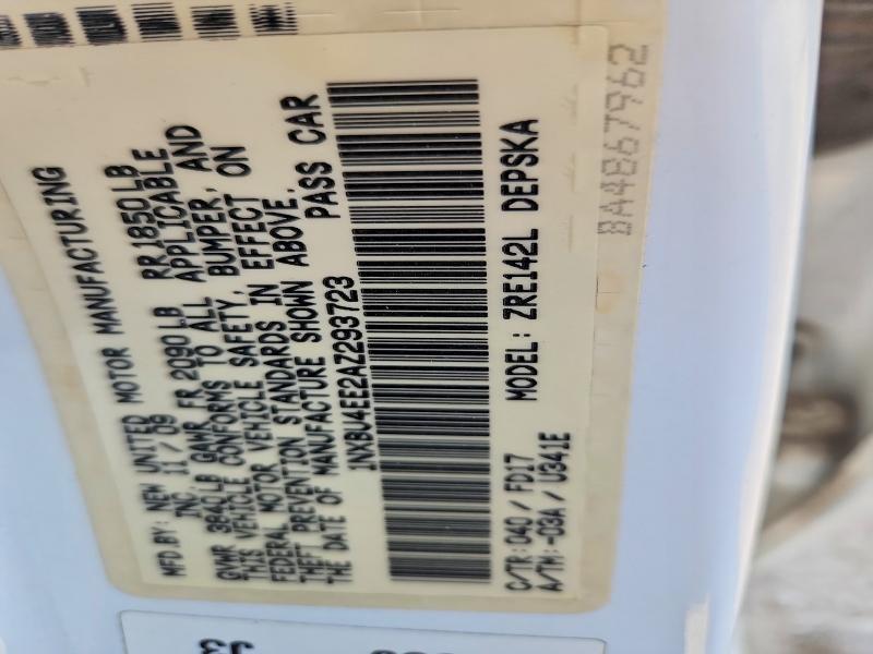 2010 Toyota Corolla s