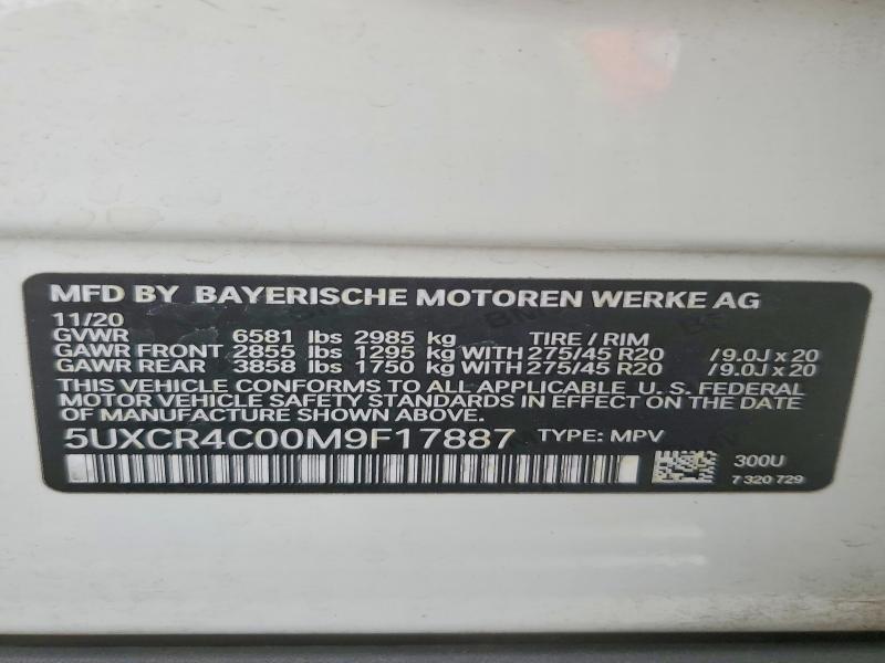 2021 BMW X5 Sdrive 40I