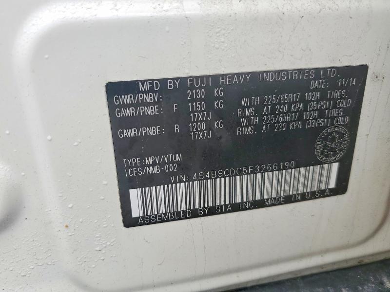 2015 Subaru Outback 2.5i Premium