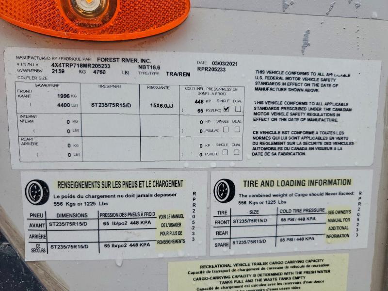 2021 Forest River Rpod Towable