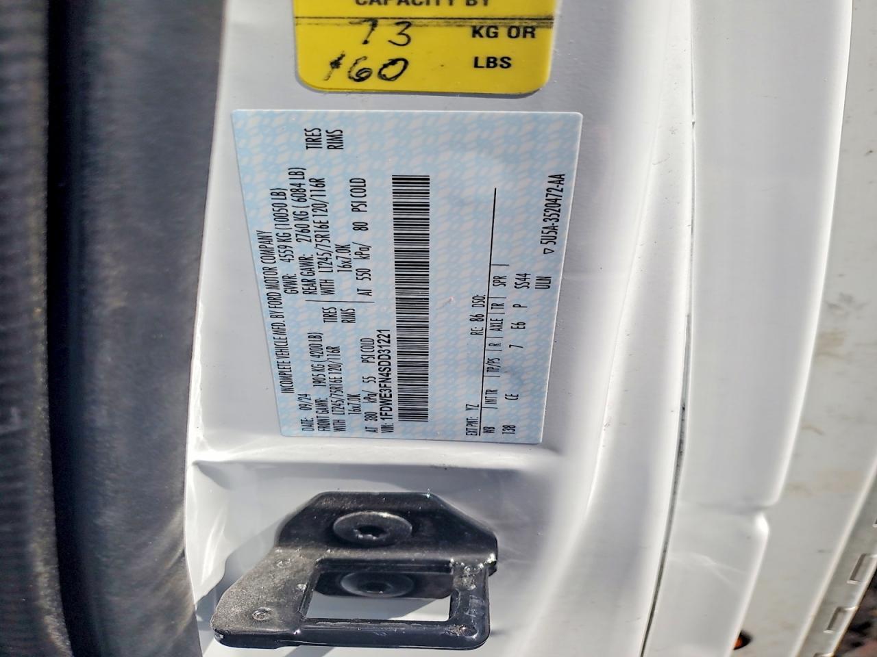 2025 Ford E350 Utility / Service Truck