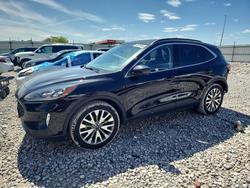 Ford salvage cars for sale: 2020 Ford Escape Titanium
