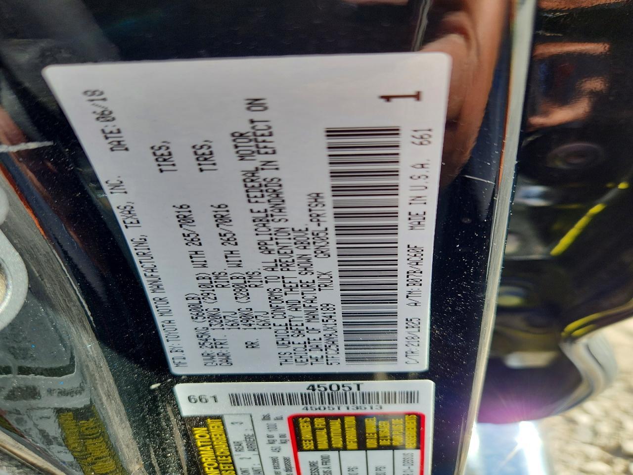 2018 Toyota Tacoma TRD PRO