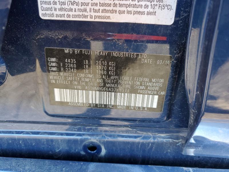 2010 Subaru Legacy 2.5i Premium