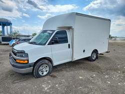 Salvage trucks for sale at Chicago Heights, IL auction: 2020 Chevrolet Express Delivery Truck