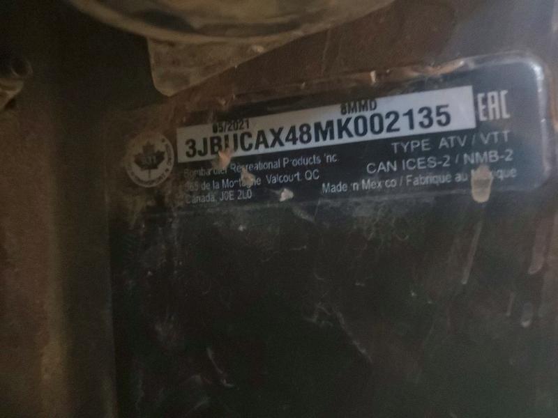 2021 Can-Am Defender XT HD10 Utility Vehicle