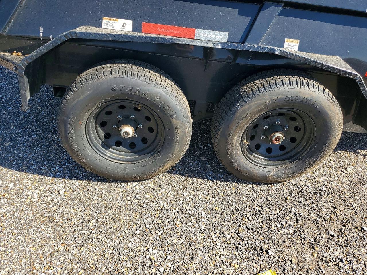 2025 Rawmaxx MDX12BP10K Dump Trailer