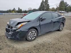 Toyota salvage cars for sale: 2016 Toyota Prius two eco