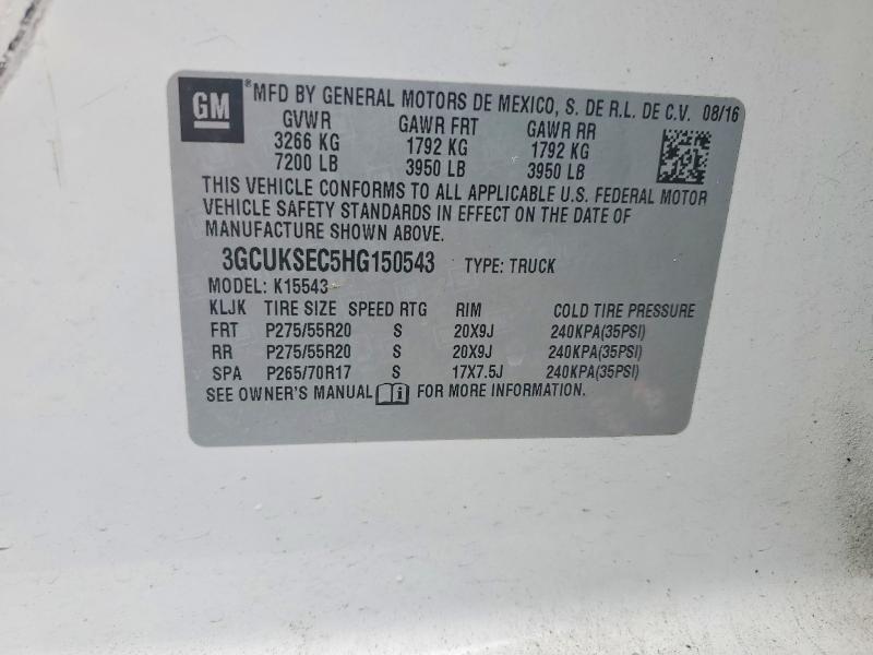 2017 Chevrolet Silverado K1500 LTZ