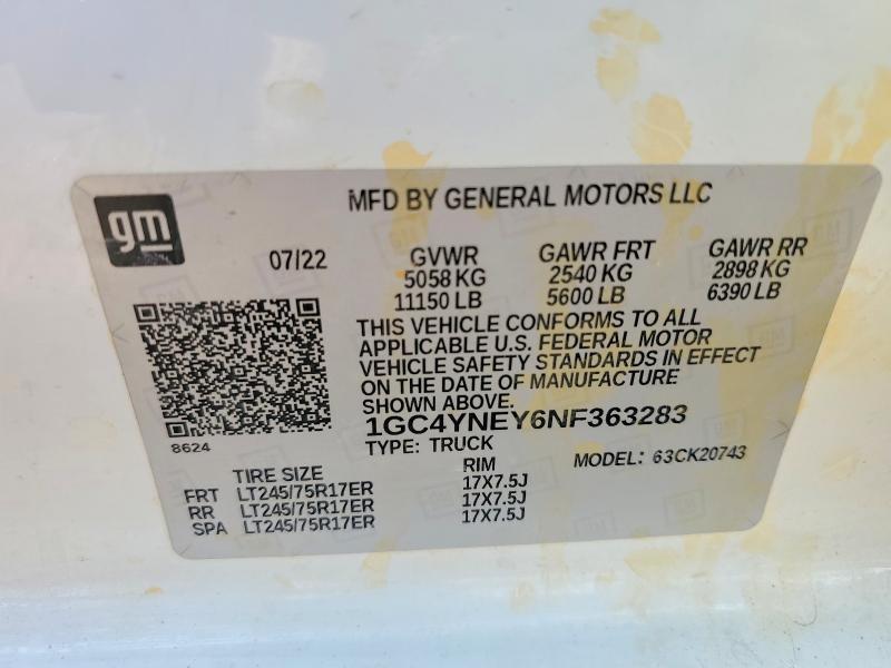 2022 Chevrolet Silverado K2500 Heavy Duty lt
