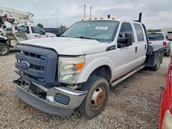 Salvage cars for sale from Copart Tulsa, OK: 2013 Ford F350 Super Duty Flatbed Truck