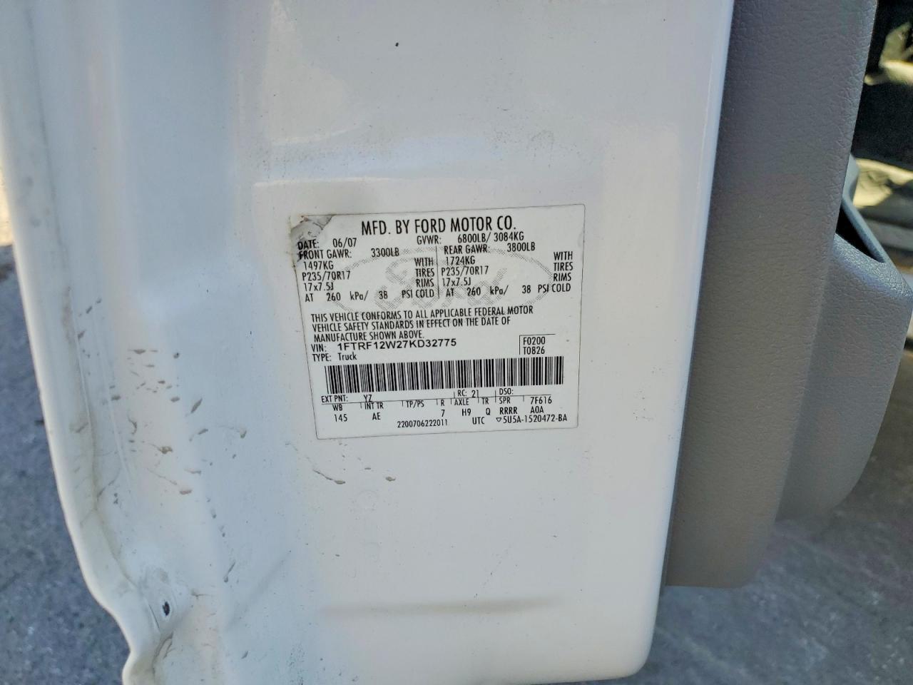 2007 Ford F150
