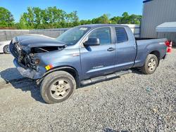 Salvage cars for sale from Copart Spartanburg, SC: 2007 Toyota Tundra Double Cab SR5