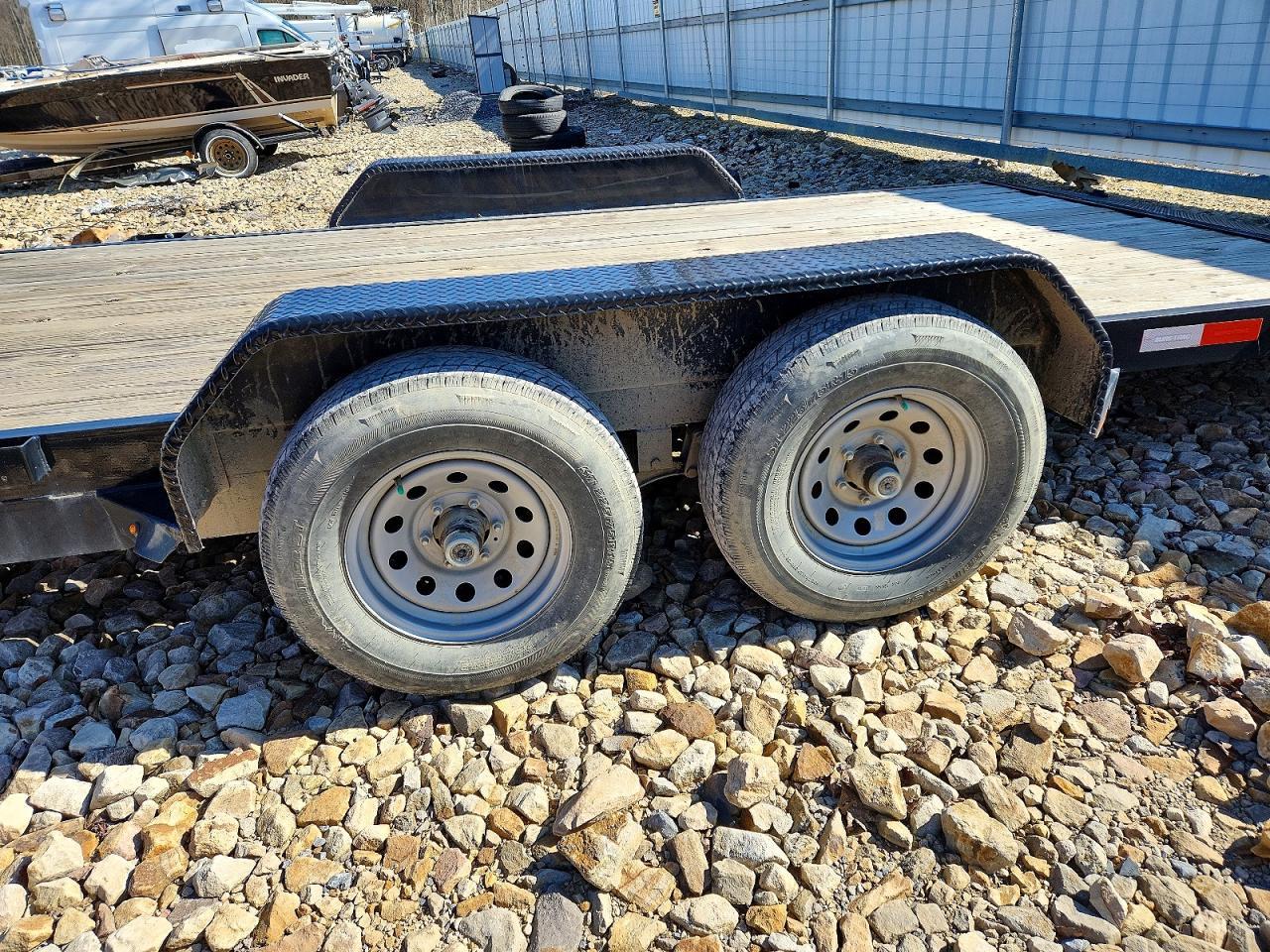 2021 Sure-Trac ST220CHW-B-100 Equipment Trailer