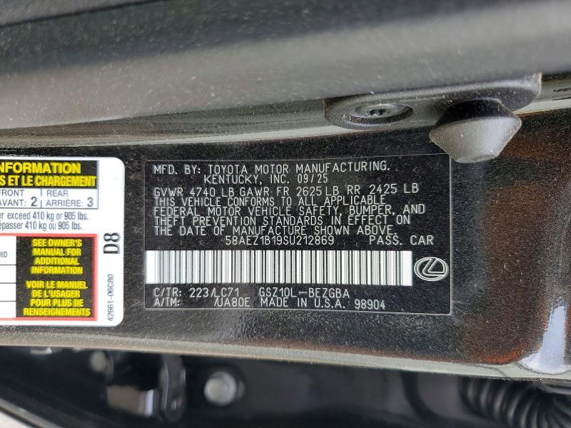 2025 Lexus Es 350 Luxury