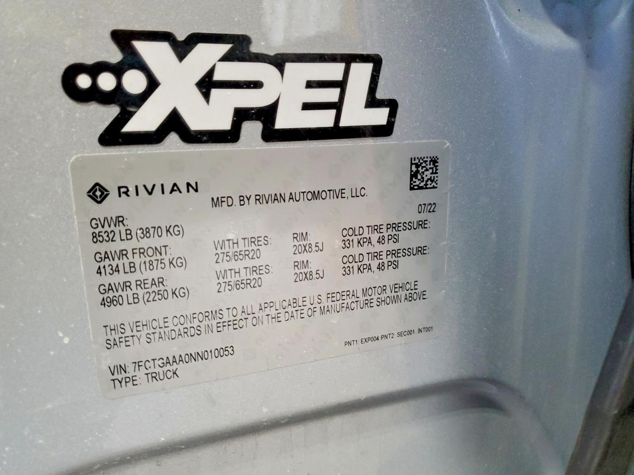 2022 Rivian R1T Adventure