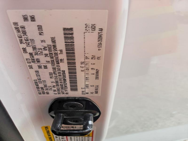 2021 Ford F150 Supercrew
