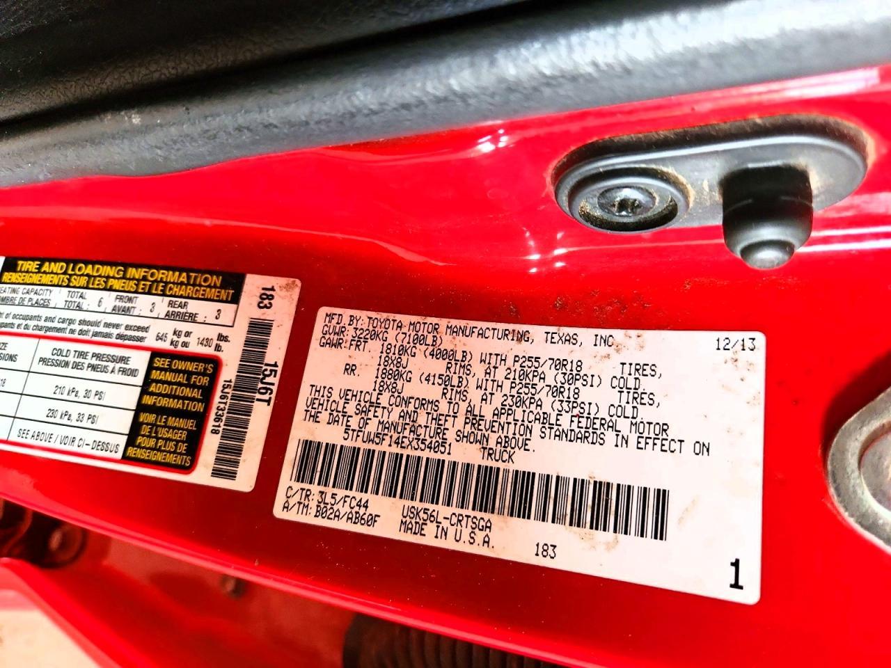 2014 Toyota Tundra SR5