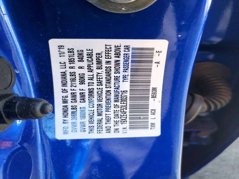 2020 Honda Insight ex