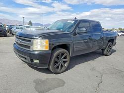 Salvage trucks for sale at North Las Vegas, NV auction: 2007 Chevrolet Silverado C1500 Crew Cab