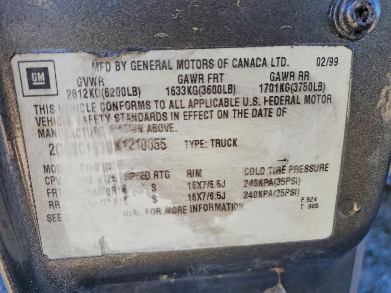 1999 Chevrolet Silverado C1500