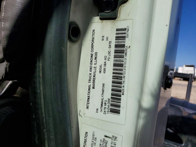 2007 International Dumpstar Carrier Truck