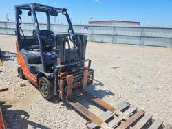 Salvage trucks for sale at Haslet, TX auction: 2014 Toyota 8FGCU20 Forklift