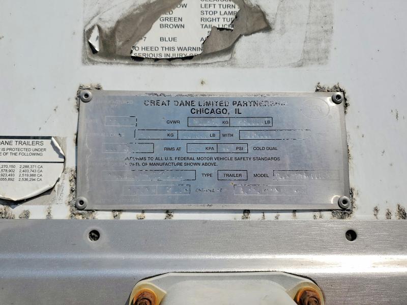 2013 Great Dane DRY Van Trailer