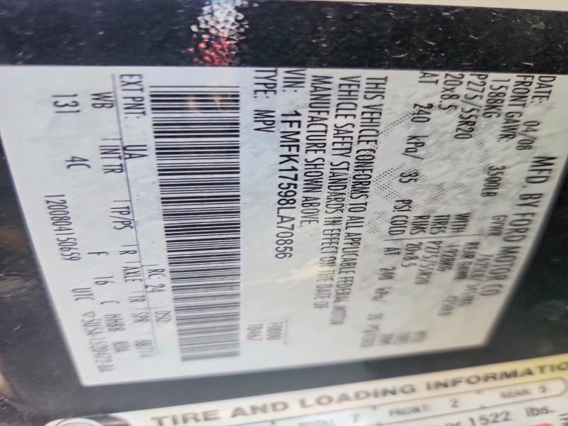 2008 Ford Expedition el Eddie Bauer