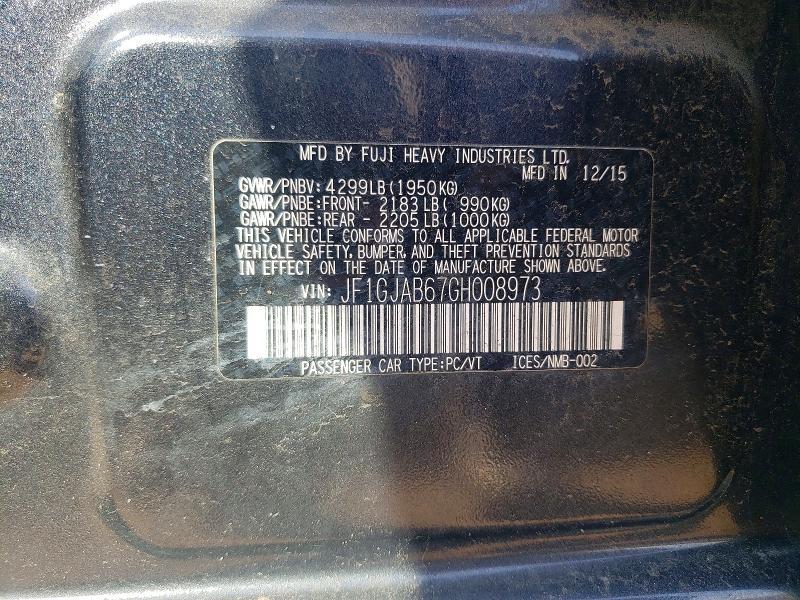 2016 Subaru Impreza Premium