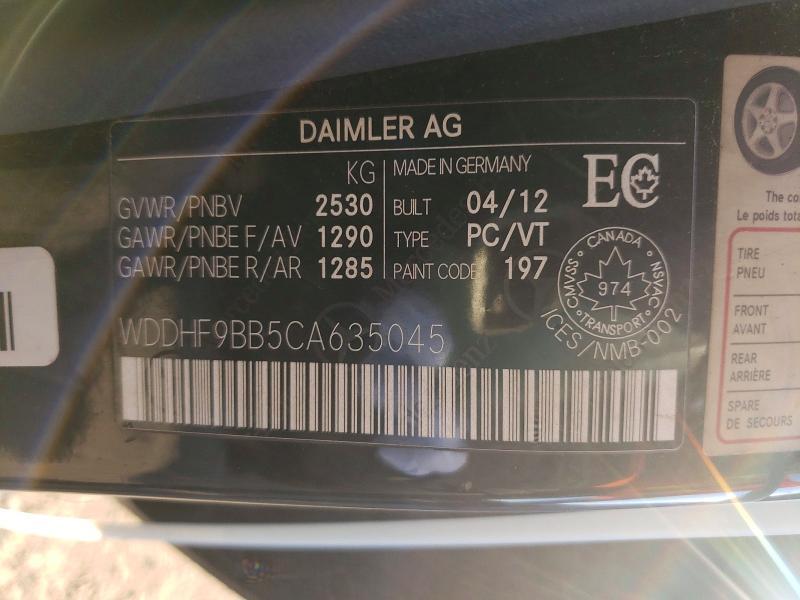 2012 Mercedes-Benz E 550 4matic