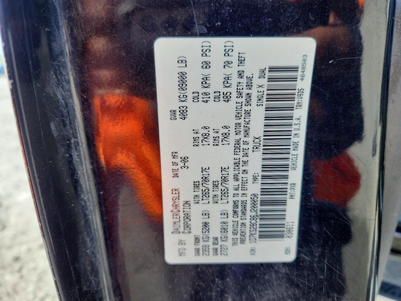 2006 Dodge RAM 2500 ST