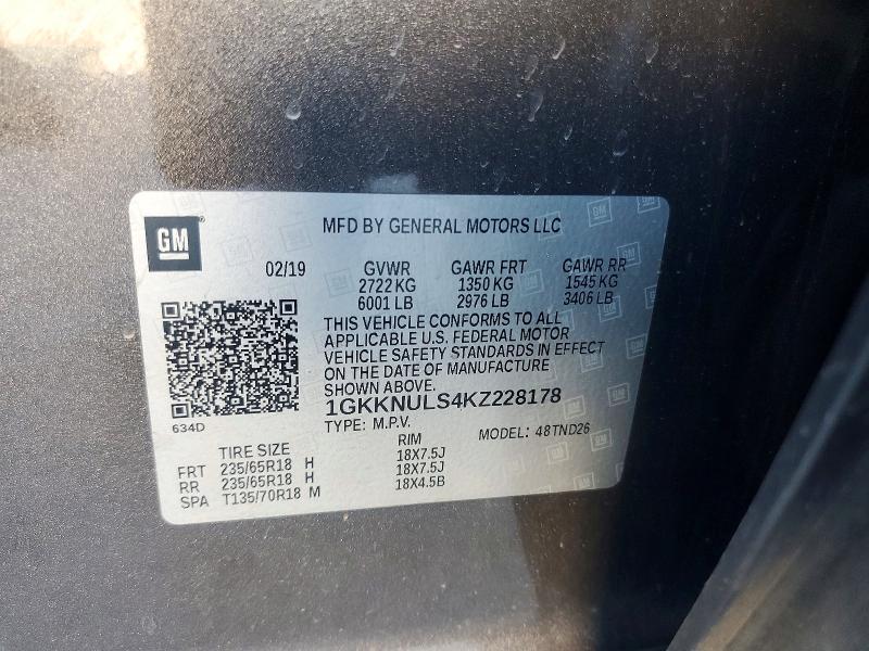 2019 GMC Acadia Slt-1