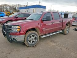 Salvage trucks for sale at Ham Lake, MN auction: 2013 GMC Sierra K1500 SLE