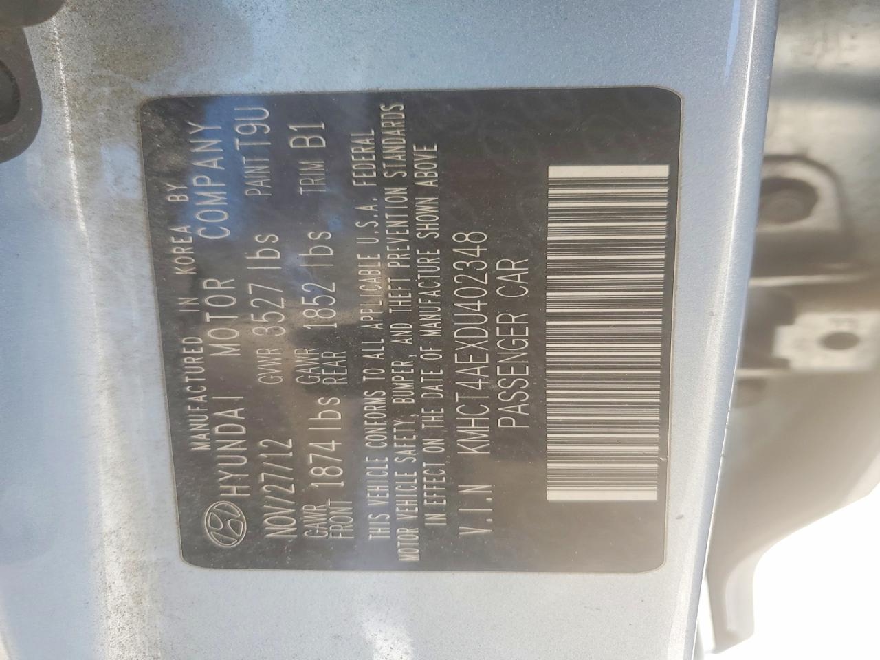 2013 Hyundai Accent gls