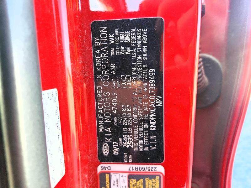 2018 KIA Sportage lx