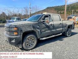 Salvage trucks for sale at Anchorage, AK auction: 2016 Chevrolet Silverado K2500 Heavy Duty LT