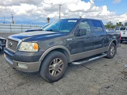 Salvage trucks for sale at Colton, CA auction: 2005 Ford F150 Supercrew