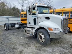 Salvage trucks for sale at North Billerica, MA auction: 2021 Peterbilt 337 Truck Cab AND Chassis