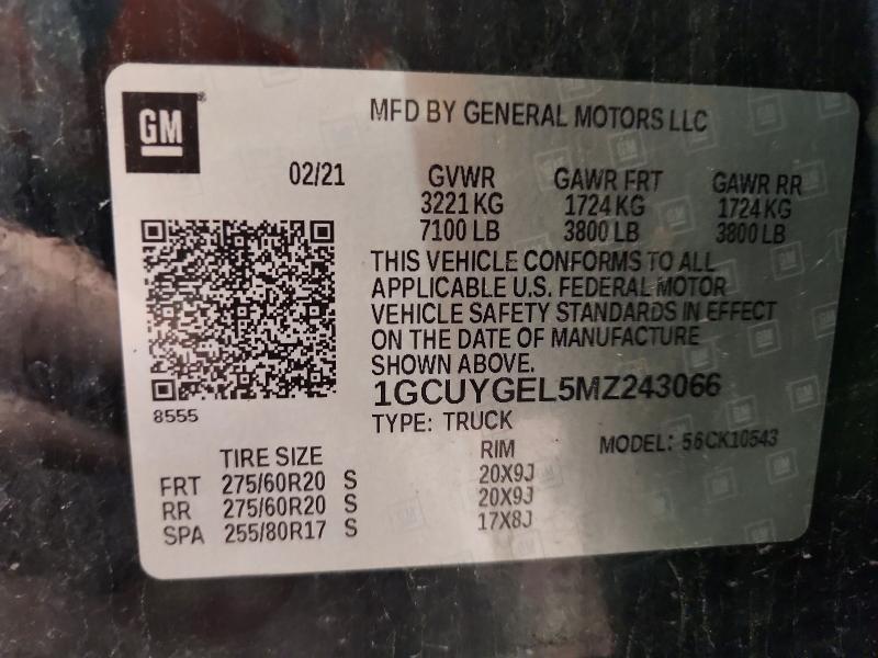 2021 Chevrolet Silverado K1500 LTZ