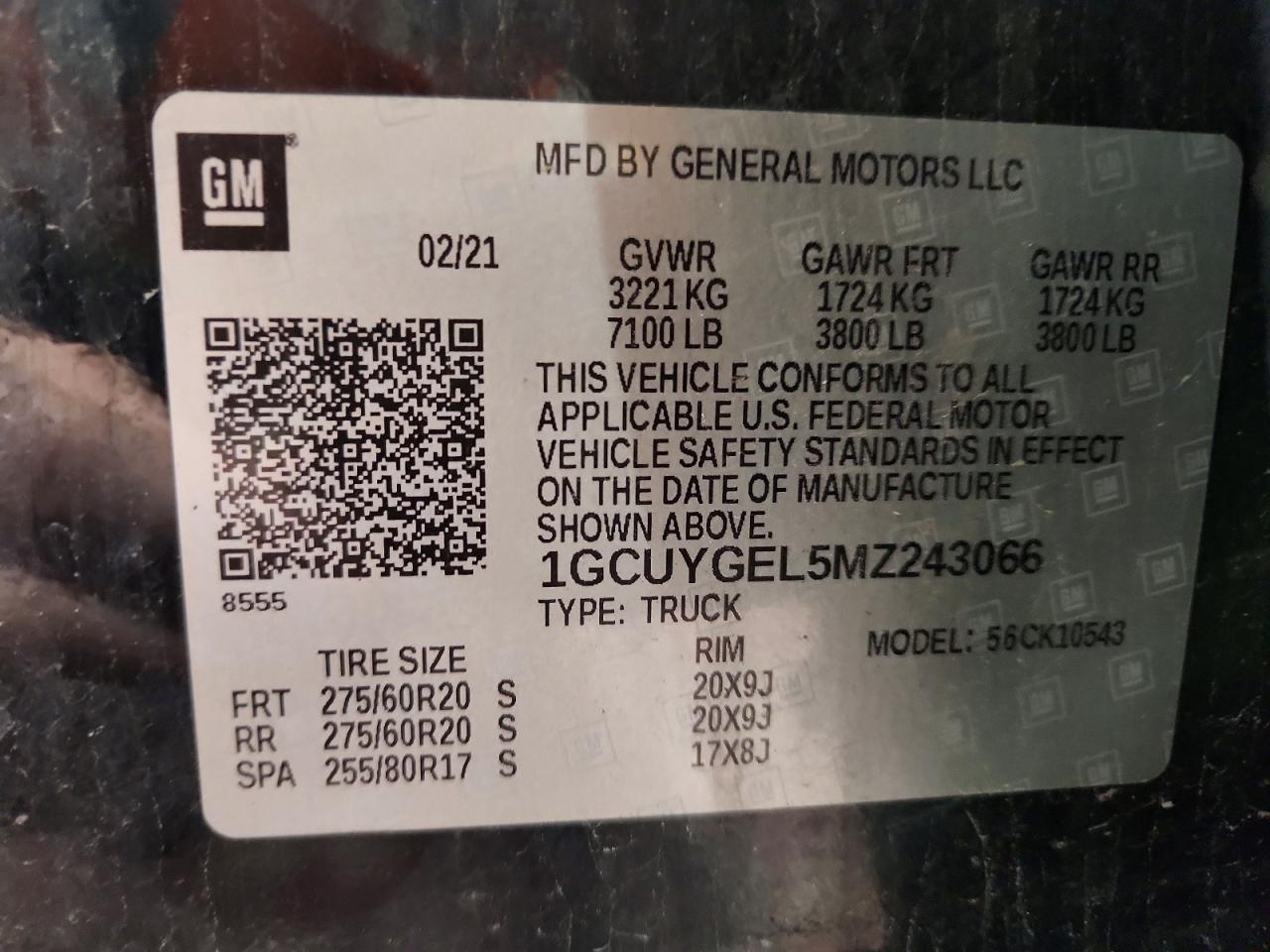 2021 Chevrolet Silverado K1500 LTZ